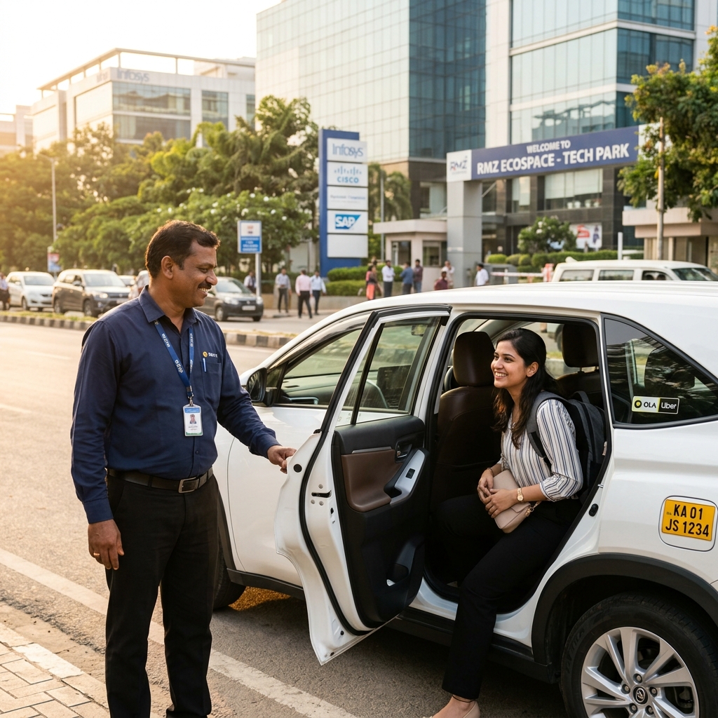 Everyday Indian Mobility - Happy Passengers Travelling Comfortably